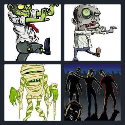 4-pics-1-word-zombie