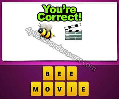emoji-bee-and-movie-clapper-board
