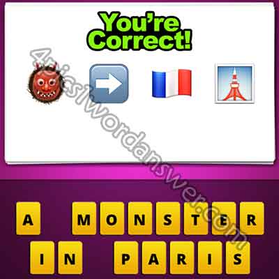 emoji-monster-right-arrow-french-flag-tower