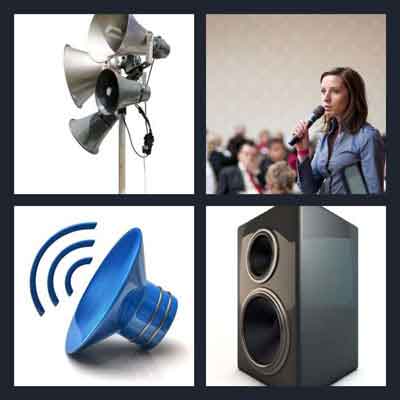 4 pics 1 word 5 letters hand on mic