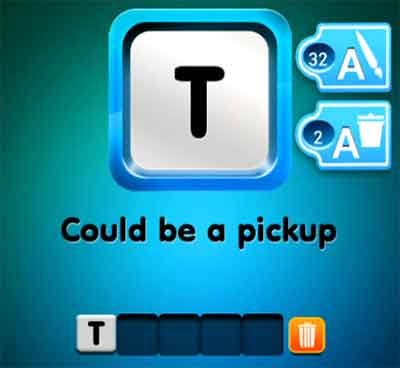 One Clue Answer Truck | 4 Pics 1 Word Daily Puzzle Answers