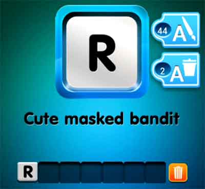 one-clue-cute-masked-bandit