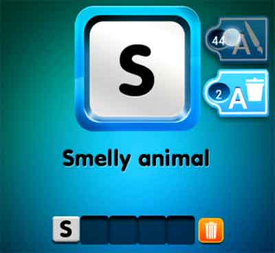 one-clue-smelly-animal