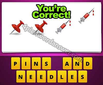 emoji-2-thumb-tacts-pin-and-2-syringe-blood-needle