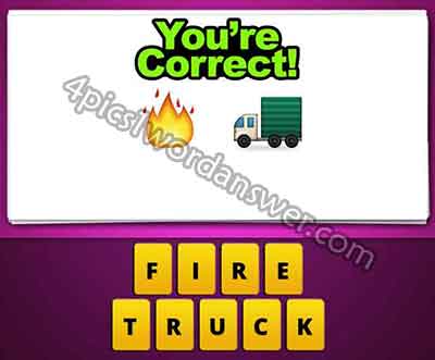 emoji-fire-and-truck