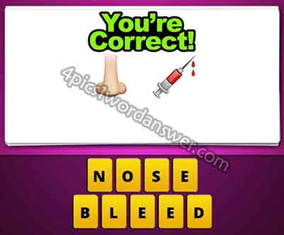 emoji-nose-and-syringe-needle-blood