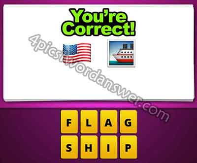 Guess The Emoji Usa Flag And Ship 4 Pics 1 Word Daily Puzzle Answers - roblox answers to guess the emoji