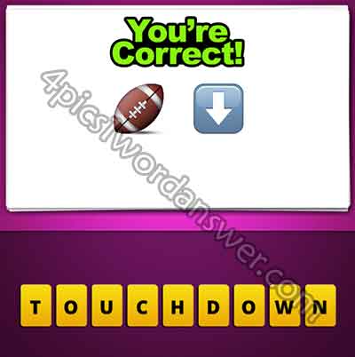 emoji-american-football-and-down-arrow