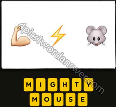 emoji-arm-muscle-lightning-bolt-mouse