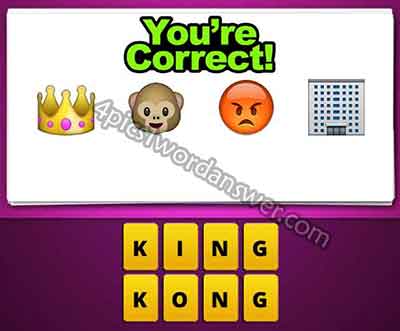emoji-crown-monkey-angry-face-building