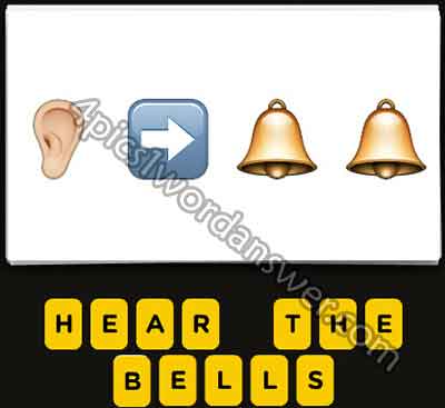 Guess The Emoji Ear Right Arrow 2 Bells 4 Pics 1 Word Daily Puzzle Answers - roblox guess emoji bee arrow buttons
