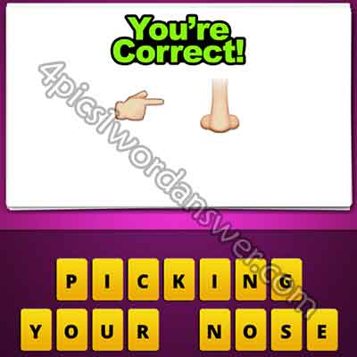 nose right right right guess the emoji