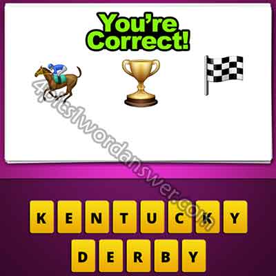 emoji-horse-jockey-trophy-cup-checkered-flag