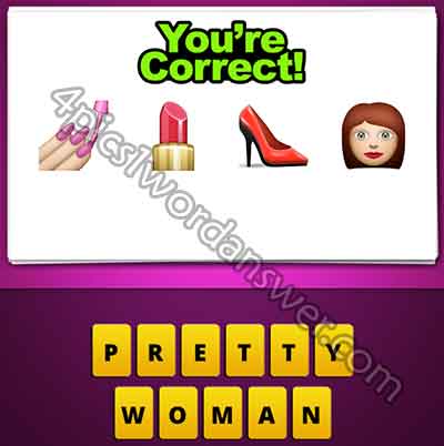 emoji-nail-polish-lipstick-heel-shoe-woman