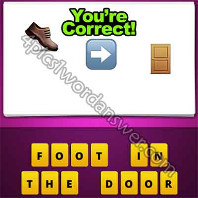 emoji-shoe-right-arrow-door