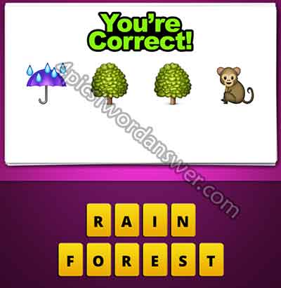 emoji-umbrella-rain-tree-tree-monkey