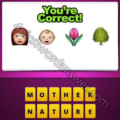 emoji-woman-baby-flower-tree