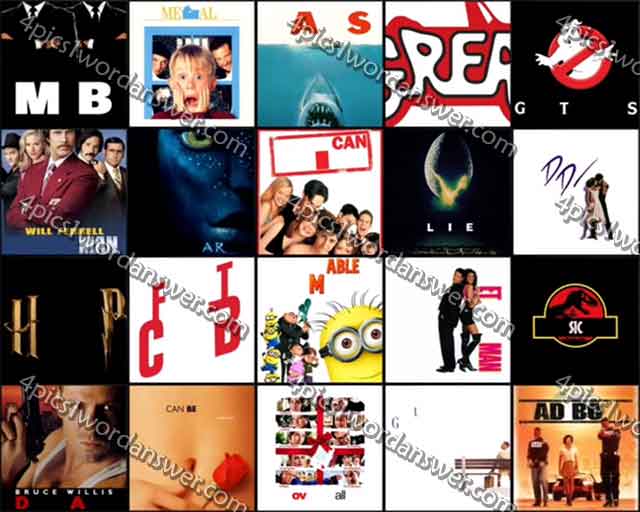 100 pics movie logos answers