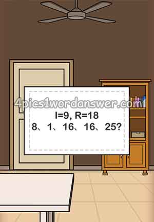 I 9 R 18 8 1 16 16 25 Escape Room 4 Pics 1 Word Daily Puzzle Answers