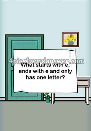 What-starts-with-e-ends-with-e-and-only-has-one-letter
